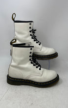 Load image into Gallery viewer, Dr. Martens Womens 1460 11821 White Smooth Leather Lace-Up Combat Boots Size 7
