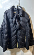 Load image into Gallery viewer, Michael Kors Womens Black Long Sleeve Packable Down Fill Puffer Jacket Size 3X
