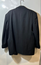 Load image into Gallery viewer, Bonacci Mens Black Single-Breasted Button Front Blazer Jacket Size 48R
