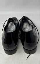 Load image into Gallery viewer, Calto Mens Black Patent Leather Wingtip Lace-Up Oxford Dress Shoes Size 8
