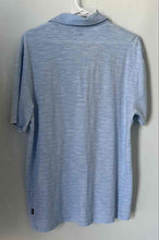 Load image into Gallery viewer, Hugo Boss Mens Light Blue Space Dye Cotton Short Sleeve Polo Shirt Size XL
