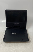 Load image into Gallery viewer, Sylvania Black Swivel Screen Portable DVD Player Needs Power Cable Not Tested
