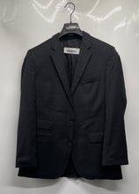 Load image into Gallery viewer, Hugo Boss Mens Blue Striped Wool Single-Breasted Two-Button Blazer Size 40R

