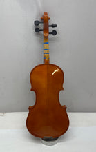 Load image into Gallery viewer, Brown 4-String Fingerboard Tapes Acoustic Violin In Black Case
