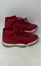 Load image into Gallery viewer, Nike Mens Air Jordan 11 378037-623 Red Mid Top Basketball Shoes Size 9 No Insole
