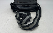 Load image into Gallery viewer, RBL Womens Black Leather Inner Pockets Adjustable Strap Crossbody Bag
