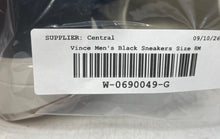 Load image into Gallery viewer, Vince Womens Ohara Black Suede Low Top Lace-Up Sneaker Shoes Size 8M
