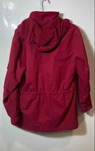 Load image into Gallery viewer, Pacific Trail Womens Red Long Sleeve Hooded Full-Zip Utility Jacket Size Small
