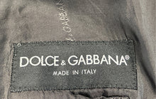 Load image into Gallery viewer, Authentic Dolce &amp; Gabbana Mens Black Three-Button Blazer No Size Pit To Pit 23''
