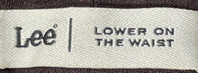 Load image into Gallery viewer, Lee Womens Brown Denim Lower On The Waist Bootcut Jeans Pants Size 14 Short
