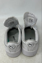 Load image into Gallery viewer, Puma Kids Carina 370678-11 White Black Low Top Sneaker Shoes Size 1C No Laces

