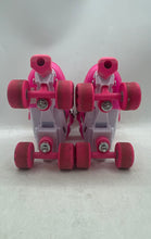 Load image into Gallery viewer, Roller Derby Unisex Kids Quick Fit 5015-8437 Pink Buckle Roller Skates Size 12-2

