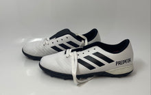Load image into Gallery viewer, Adidas Mens Predator 021341 Black And White Lace-Up Low Top Soccer Cleats Size 7
