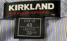 Load image into Gallery viewer, Kirkland Mens Gray Wool Pleated Front Pockets Straight Dress Pants 40 Length 30

