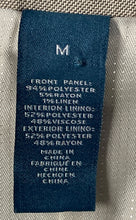 Load image into Gallery viewer, Perry Ellis Mens Beige Sleeveless Pockets Five-Button Vest Size Medium
