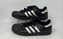 Load image into Gallery viewer, Adidas Mens Superstar 2 Black White Low Top Lace-Up Sneaker Shoes Size 7
