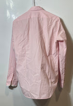 Load image into Gallery viewer, Zara Mens Pink Cotton Long Sleeve Collared Tailored Fit Button-Up Shirt Size S
