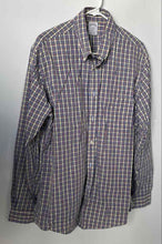 Load image into Gallery viewer, Brooks Brothers Mens Multicolor Plaid Long Sleeve Collared Button-Up Shirt Sz L
