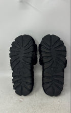 Load image into Gallery viewer, Ugg Womens Cozetta Black Braided Round Toe Slip-On Slide Slippers Size 6
