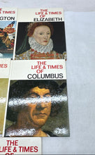 Load image into Gallery viewer, Lot Of 5 Pcs Curtis International The Life &amp; Times Various Hardcover Books
