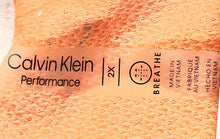 Load image into Gallery viewer, Calvin Klein Womens Orange Crew Neck Activewear Tank Top Size 2X
