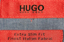 Load image into Gallery viewer, Hugo Boss Mens Blue Printed Extra Slim Fit Long Sleeve Button-Up Shirt Size M
