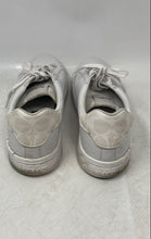 Load image into Gallery viewer, Coach Mens Clip Low Top CC724 White Leather Lace-Up Sneakers Shoes Size 9.5D
