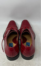 Load image into Gallery viewer, Giorgio Brutini Mens Red Leather Cap Toe Lace-Up Oxford Dress Shoes Size 13M
