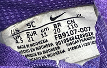 Load image into Gallery viewer, Nike Kids Dunk Low FB9107-007 Purple Low Top Slip-On Sneaker Shoes Size 5C
