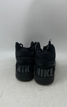 Load image into Gallery viewer, Nike Boys Court Borough Mid 839977-001 Black Leather Sneaker Shoes Size 5.5Y
