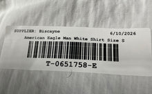 Load image into Gallery viewer, American Eagle Outfitters Mens White Cotton Long Sleeve Button-Up Shirt Size S
