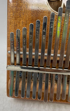 Load image into Gallery viewer, Brown Kalimba 17 Key Portable Beginner Thumb Piano Made Of Mahogany Wood
