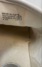 Load image into Gallery viewer, Michael Kors Womens Mabel Mixed Media White Silver Sneakers Shoes Size 8.5 M
