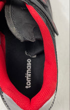 Load image into Gallery viewer, Tommaso Mens Terra 100 Black Red Hook And Loop Elite Cycling Shoes Size 7.5
