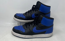 Load image into Gallery viewer, Nike Mens Ebernon Mid Black Blue Mid Top Lace-Up Sneaker Shoes Size 11
