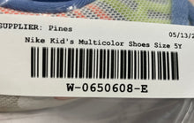 Load image into Gallery viewer, Nike Kids Free 5.0 725114-101 Multicolor Lace-Up Running Shoes Size 5Y
