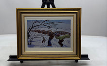 Load image into Gallery viewer, Aaron Brothers Wall Art Family Playing In The Snow Winter Landscape Print
