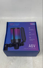 Load image into Gallery viewer, Fifine A6V Black RGB Lighting Live Streaming Gaming USB Condenser Microphone
