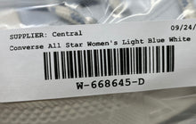 Load image into Gallery viewer, Converse Womens CTAS Move Low Top Light Blue White Sneaker Shoes Size 8
