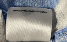 Load image into Gallery viewer, Anne Klein Womens Light Blue White Striped Cotton Button-Up Shirt No Size
