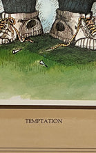 Load image into Gallery viewer, Temptation Drawing Framed Lithograph Print By Gary Patterson Signed
