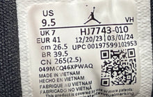 Load image into Gallery viewer, Nike Womens Air Jordan 1 Low SE HJ7743-010 Black Lace-Up Sneakers Shoes Size 9.5
