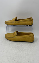 Load image into Gallery viewer, Massimo Matteo Womens Khaki Moc Toe Slip-On Penny Loafer Shoes Size 5B
