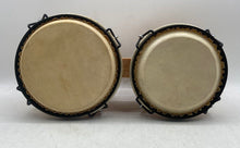 Load image into Gallery viewer, MUSICUBE Percussion Brown Color Musical Instrument Bongo Drums Pair

