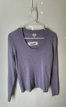 Load image into Gallery viewer, A. New Day Womens Purple Long Sleeve Knitted Pullover Sweater Size XL
