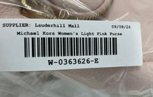 Load image into Gallery viewer, Michael Kors Womens Erin Light Pink Pebbled Leather Adjustable Strap Backpack

