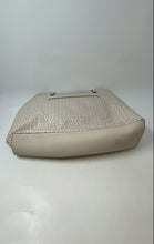 Load image into Gallery viewer, Guess Womens Beige &amp; White Monogram Double Handle Shoulder Bag With Coin Wallet
