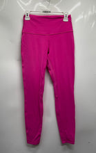 Load image into Gallery viewer, Lululemons Womens Pink Flat Front Skinny Leg Pull-On Ankle Legging‎s Size 8
