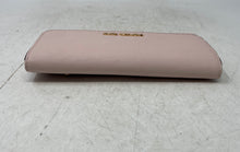 Load image into Gallery viewer, Michael Kors Womens Blush Color Inner Pocket Card Holder Snap Tri-Fold Wallet
