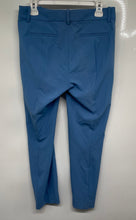 Load image into Gallery viewer, J.Crew Womens Blue Flat Front Slash Pocket Straight Leg Dress Pants Size 6
